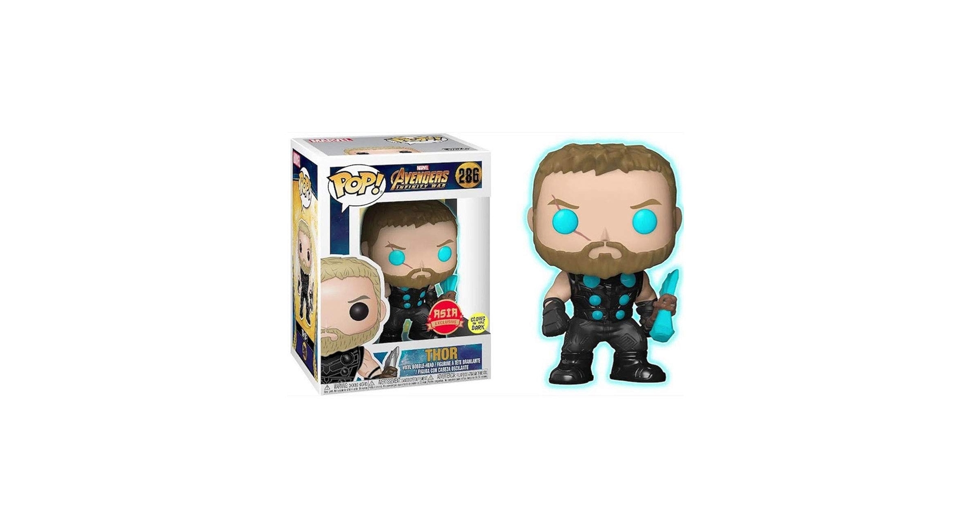 Amazon.com: Funko POP Marvel Avengers Infinity War Thor Asia